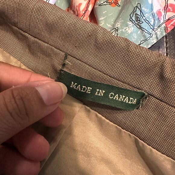 Lauren Ralph Lauren Light Brown Blazer Jacket – Men’s 44R Classic Style - Picture 8 of 10